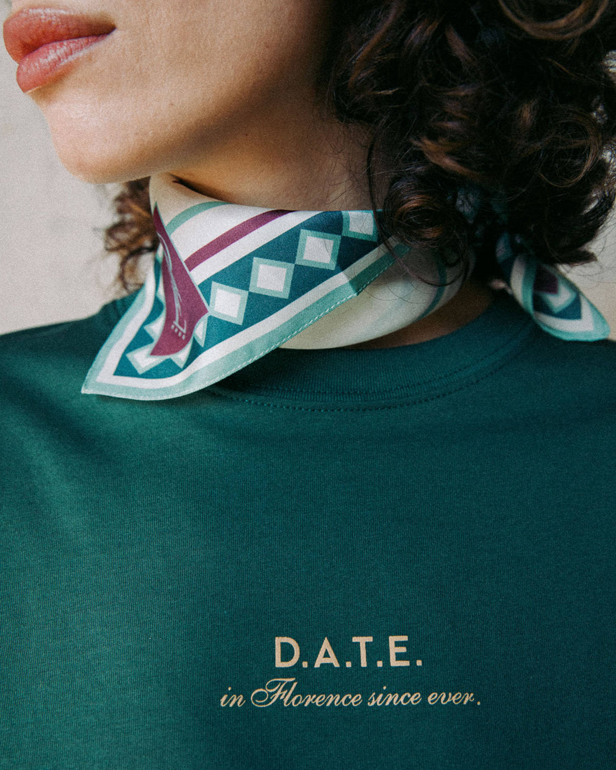 D.A.T.E.: T-SHIRT DATE FLORENCE GREEN