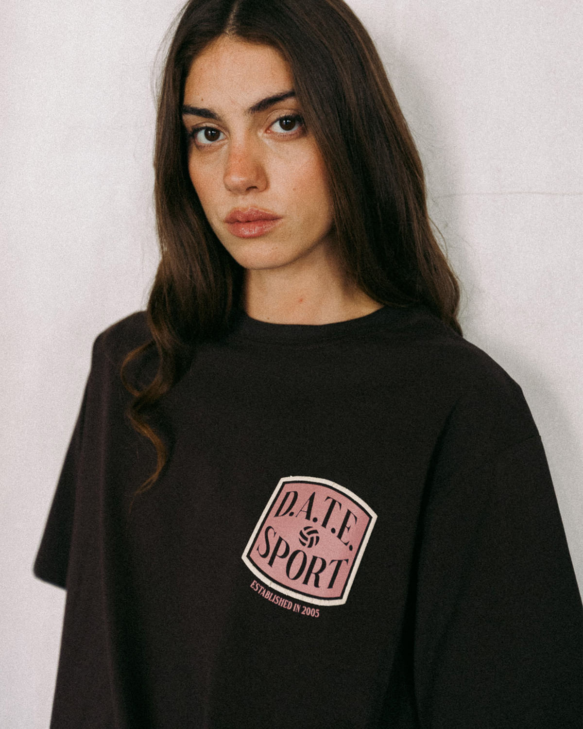 D.A.T.E.: T-SHIRT DATE SPORT BROWN