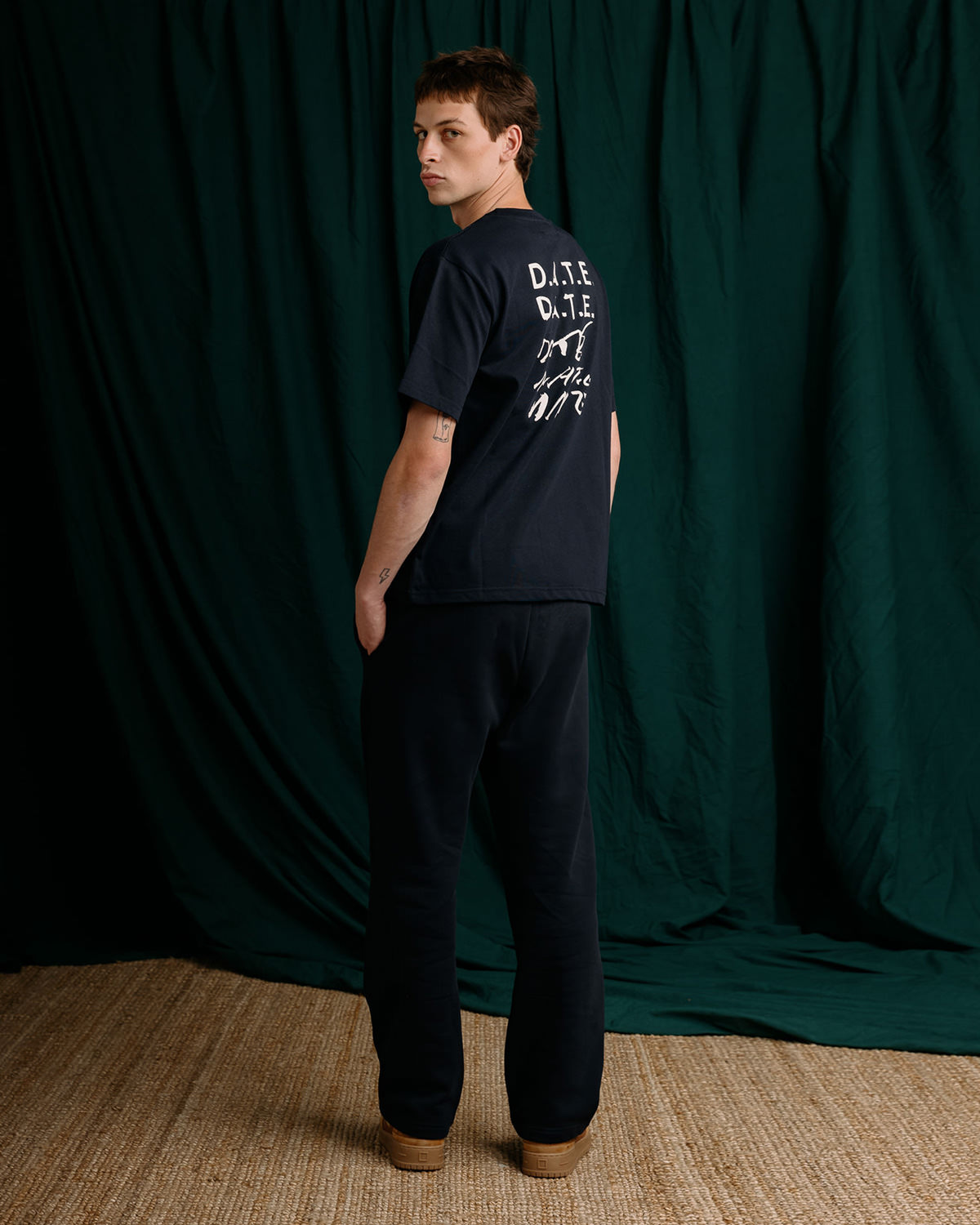 D.A.T.E.: T-SHIRT LOGO EVOLUTION BLUE