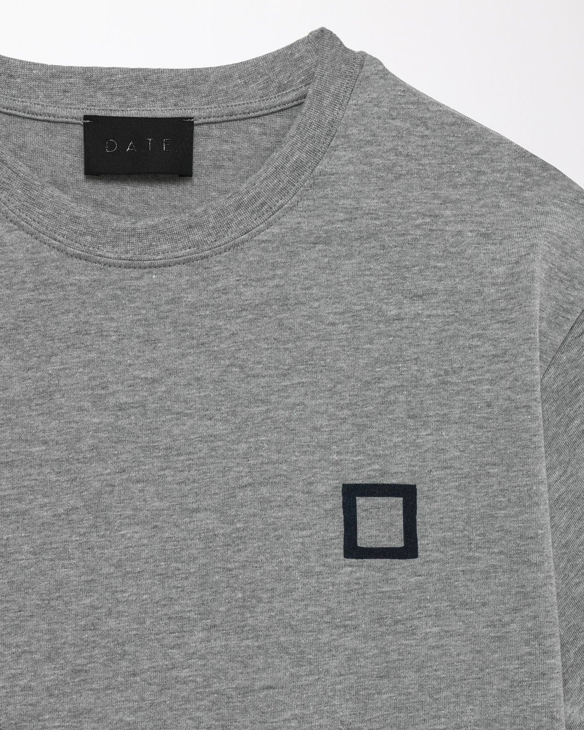 D.A.T.E.: T-SHIRT LOGO EVOLUTION GRAY