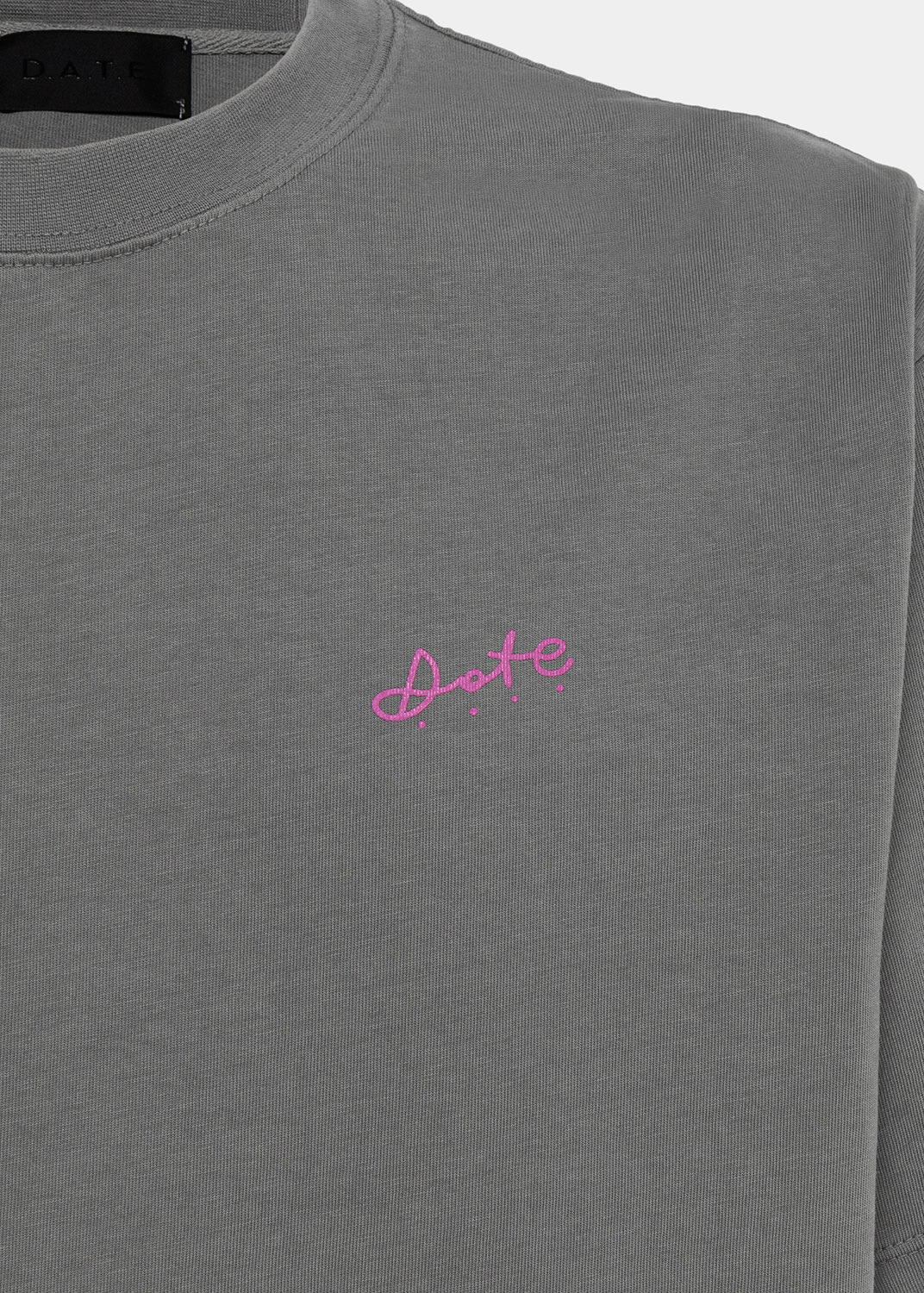 D.A.T.E.: T-SHIRT SOFT GRAY