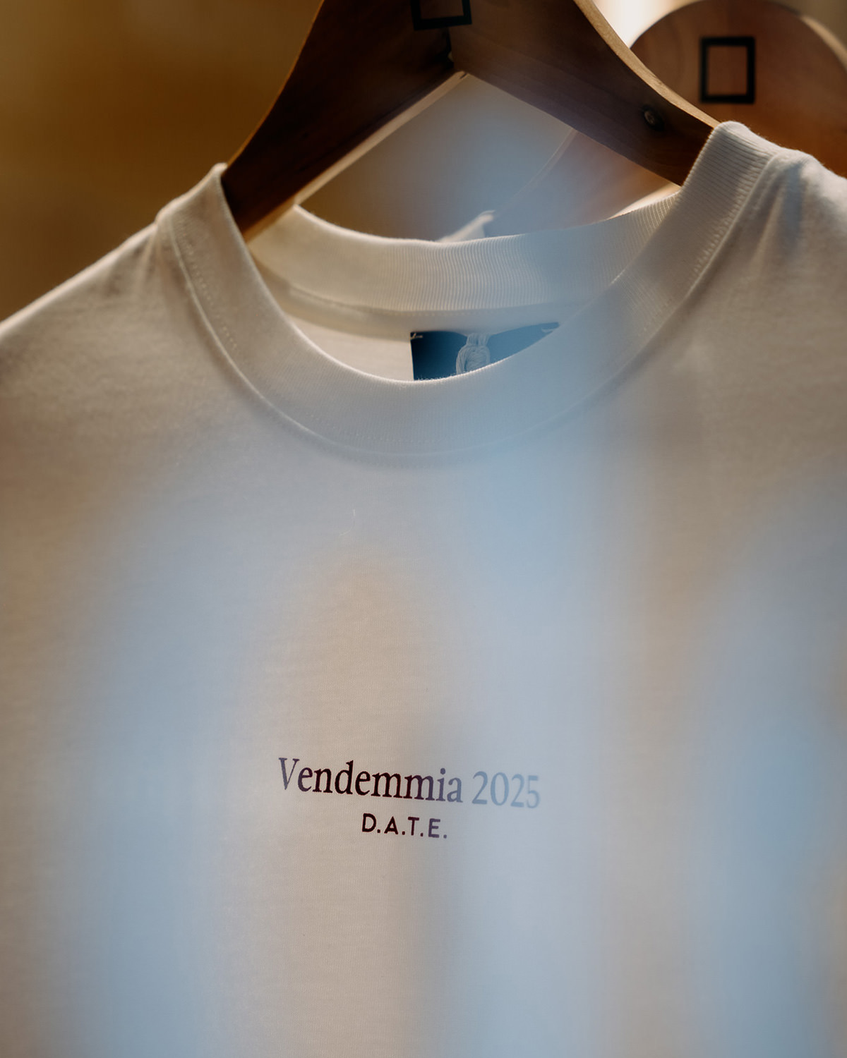 D.A.T.E.: T-SHIRT VENDEMMIA IVORY 