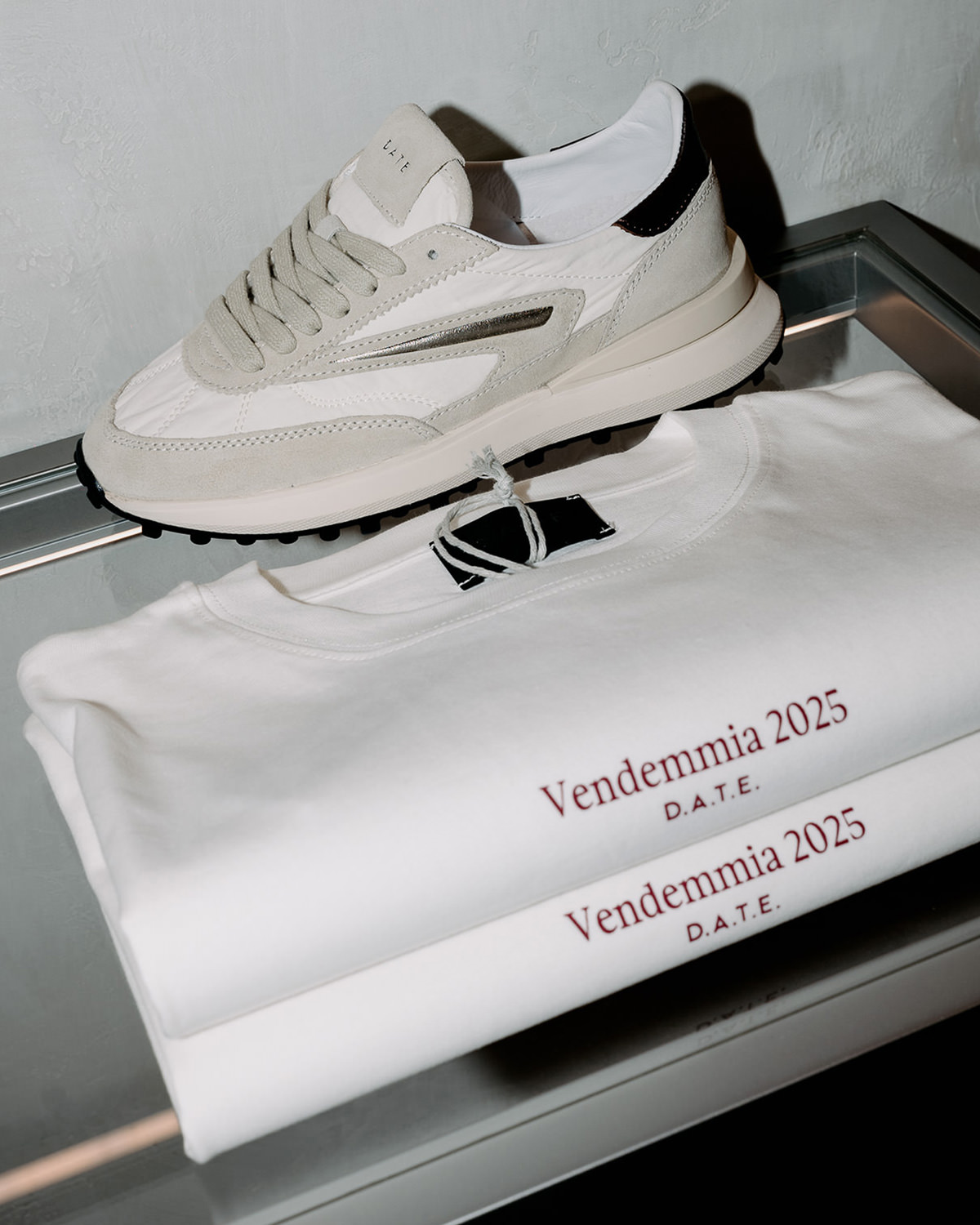 D.A.T.E.: T-SHIRT VENDEMMIA IVORY 