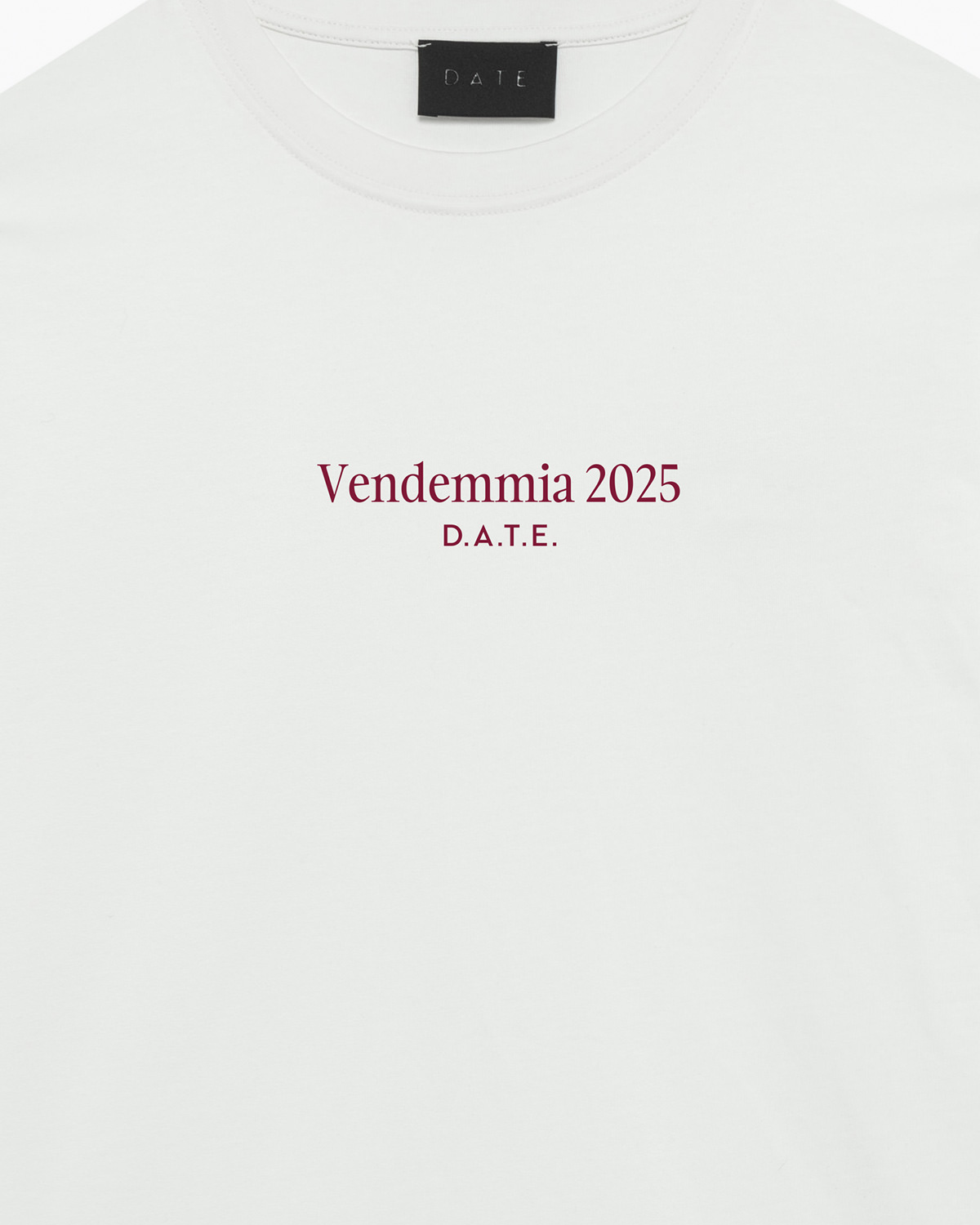 D.A.T.E.: T-SHIRT VENDEMMIA IVORY 