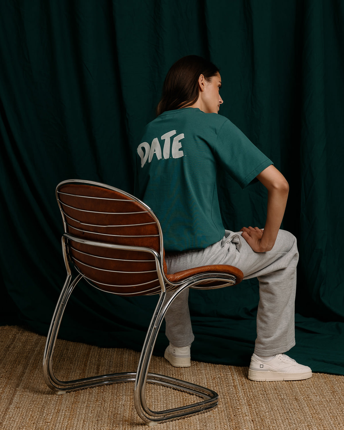 D.A.T.E.: T-SHIRT WATERCOLOR GREEN