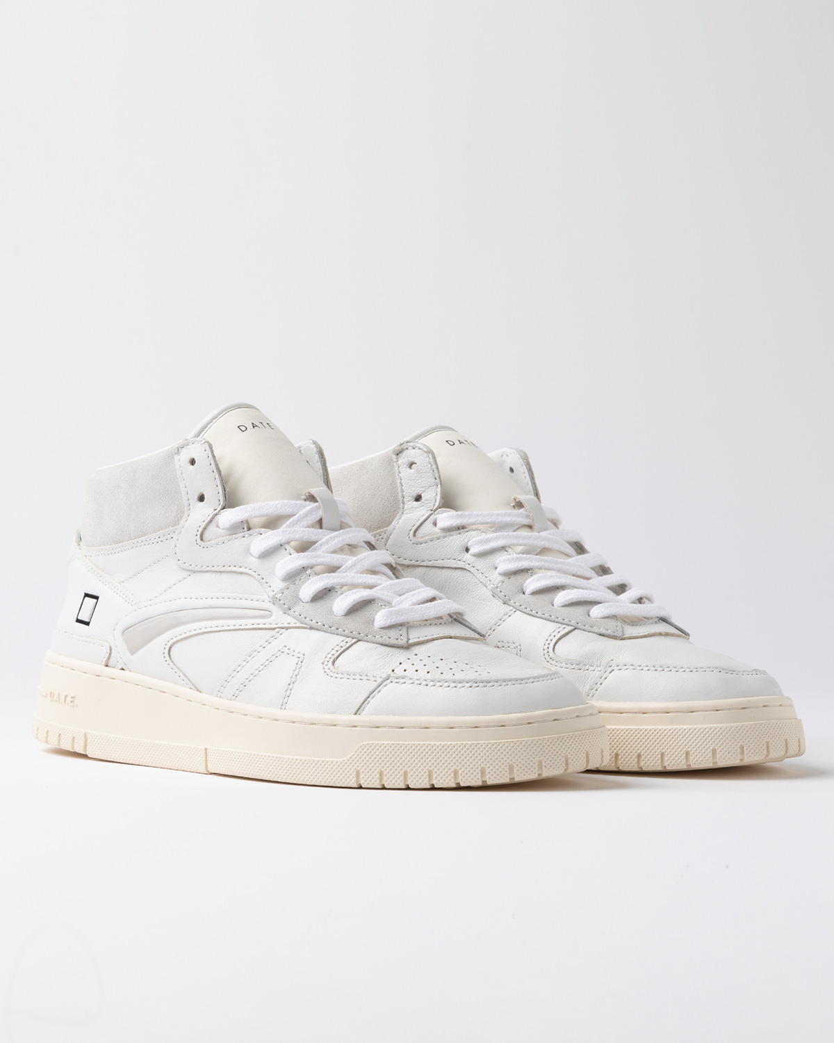 D.A.T.E.: TORNEO HIGH VINTAGE CALF WHITE
