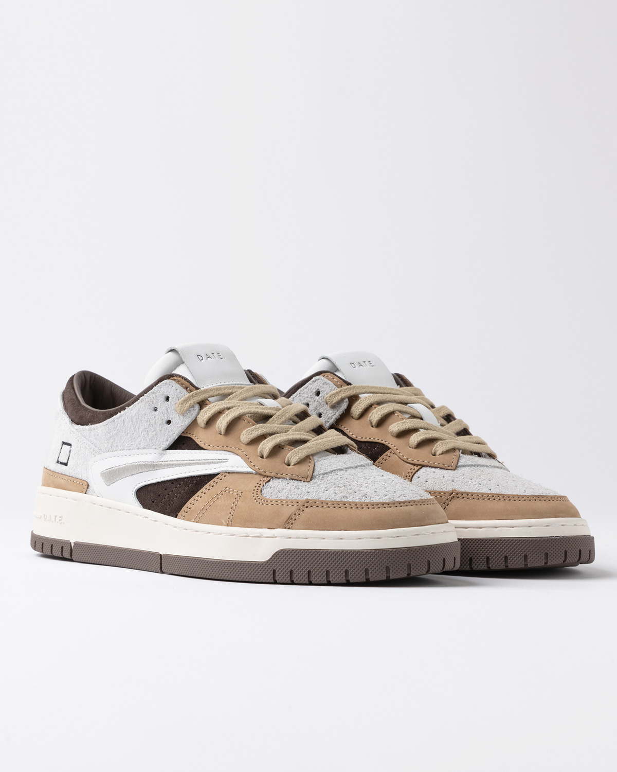 D.A.T.E.: TORNEO POP WHITE-BROWN