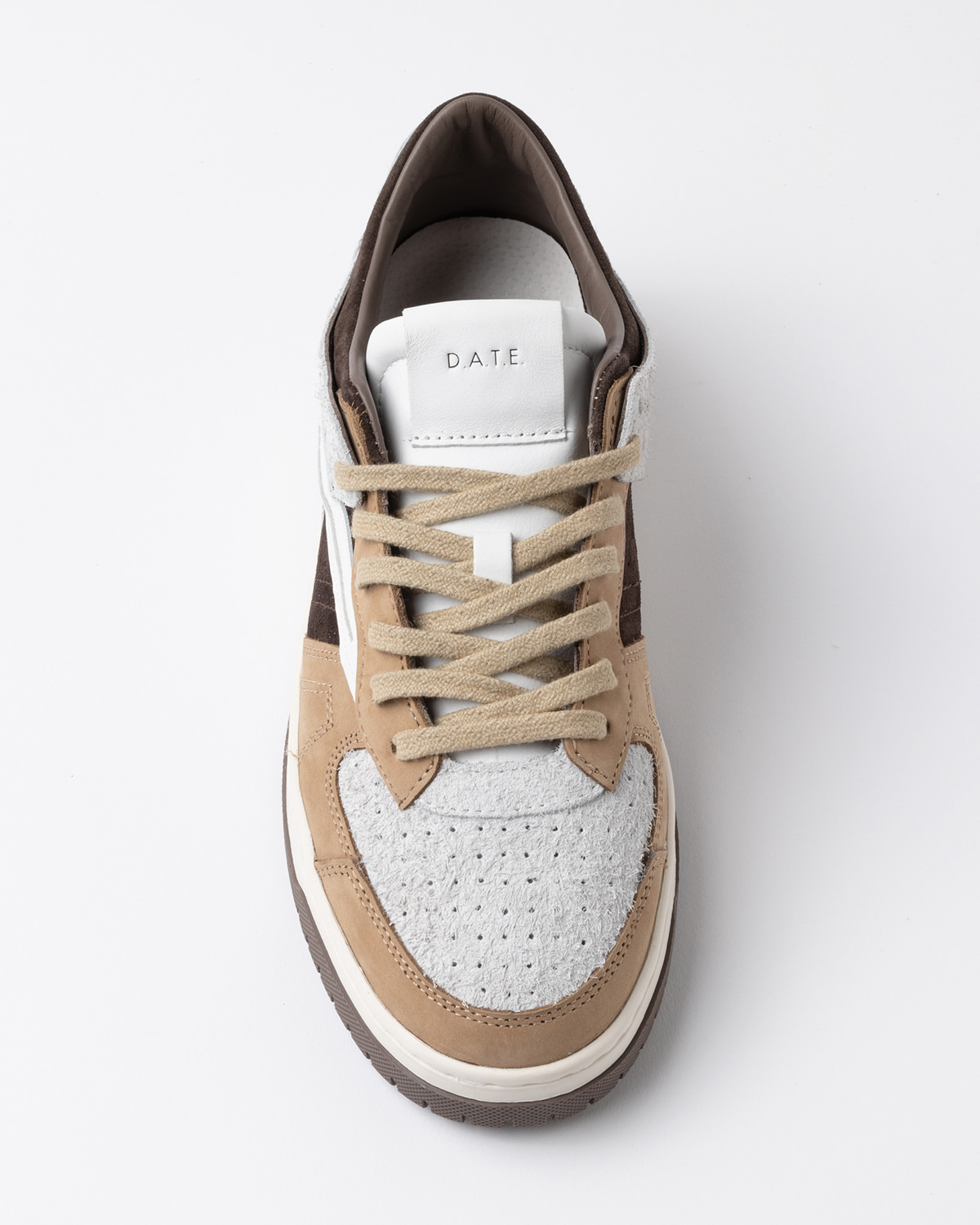 D.A.T.E.: TORNEO POP WHITE-BROWN