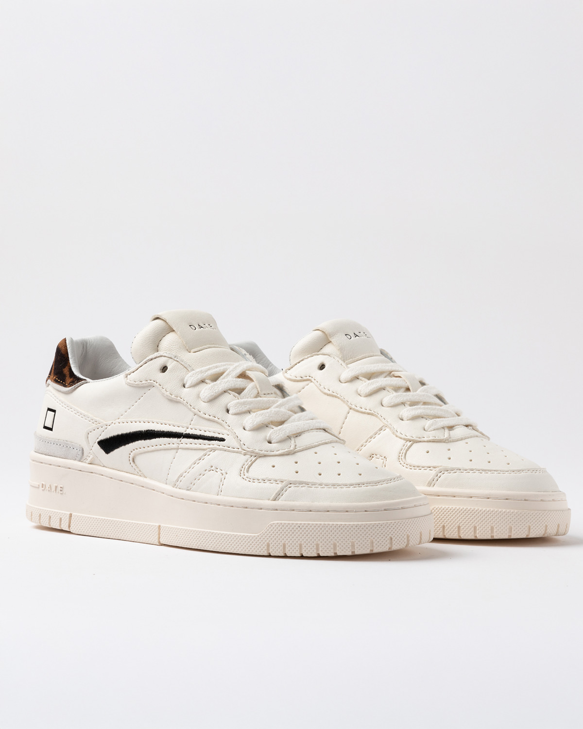 D.A.T.E.: TORNEO PURE ANIMALIER WHITE-LEOPARD