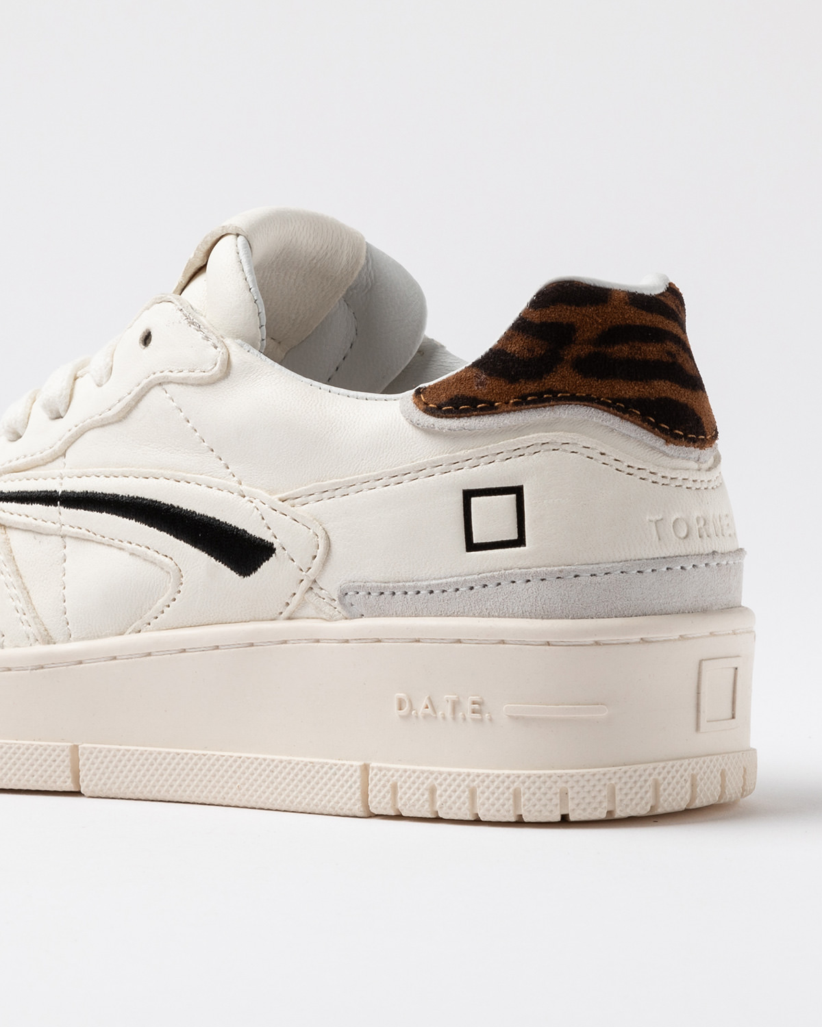 D.A.T.E.: TORNEO PURE ANIMALIER WHITE-LEOPARD