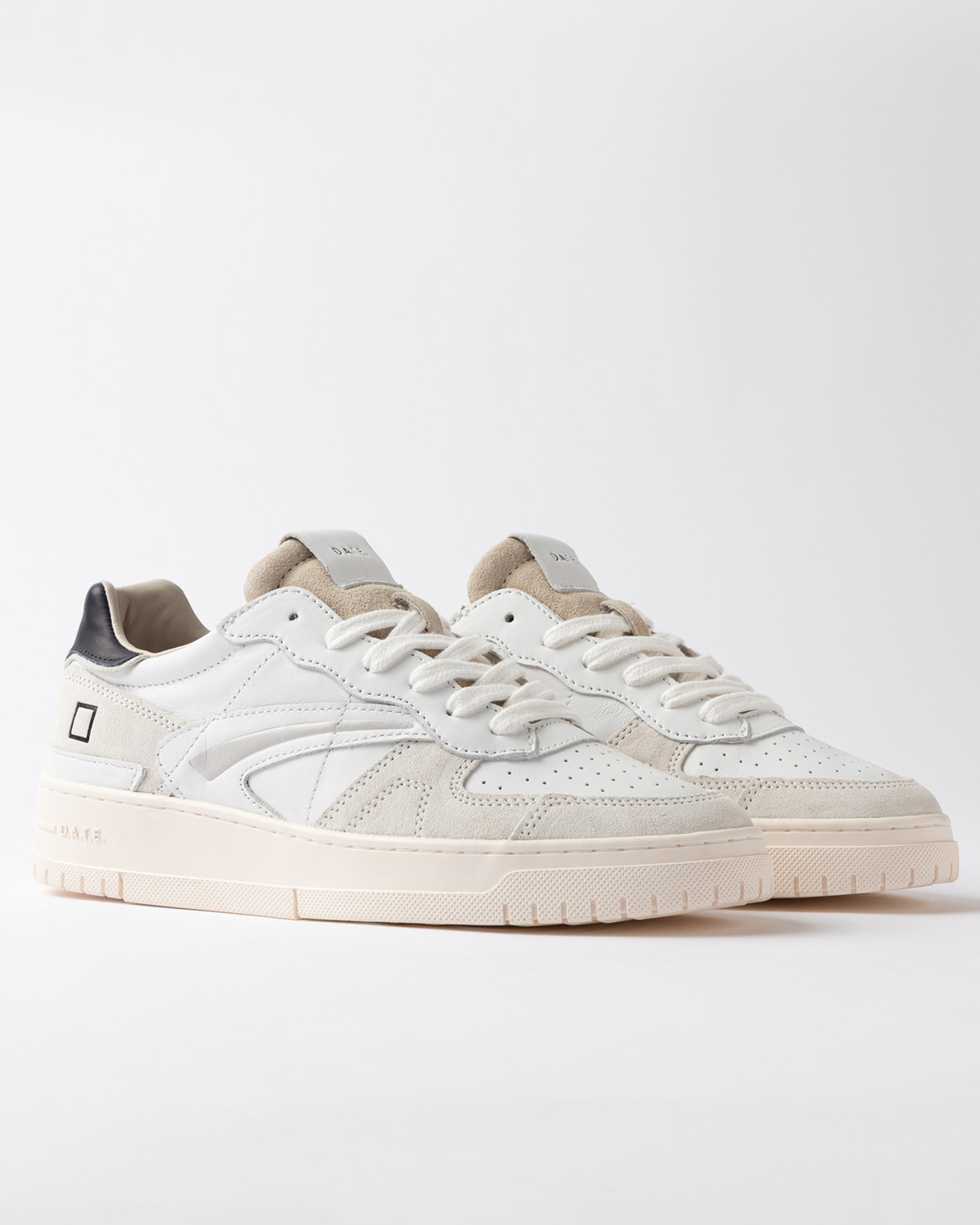 D.A.T.E.: TORNEO PURE CALF WHITE-BLUE