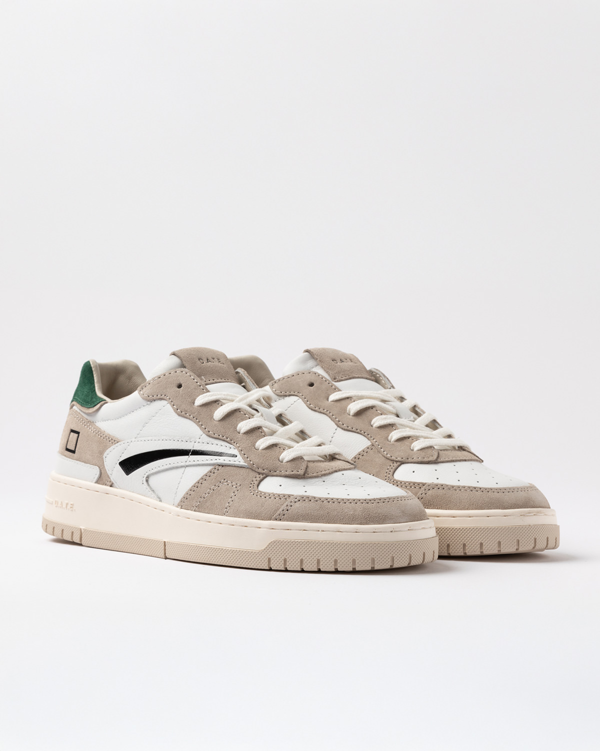 D.A.T.E.: TORNEO PURE CALF WHITE-GREEN