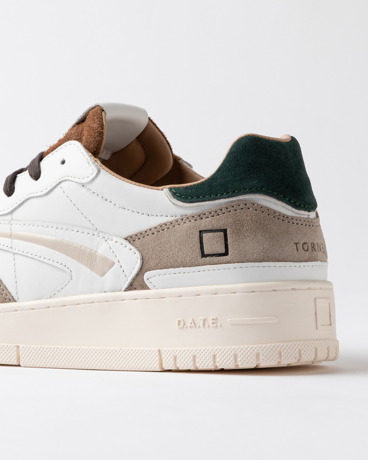 D.A.T.E.: TORNEO PURE CALF WHITE-GREEN