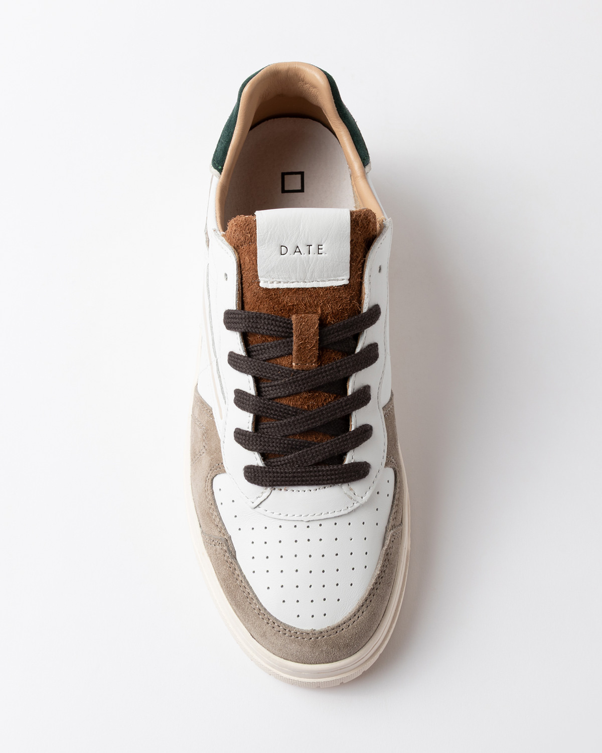 D.A.T.E.: TORNEO PURE CALF WHITE-GREEN