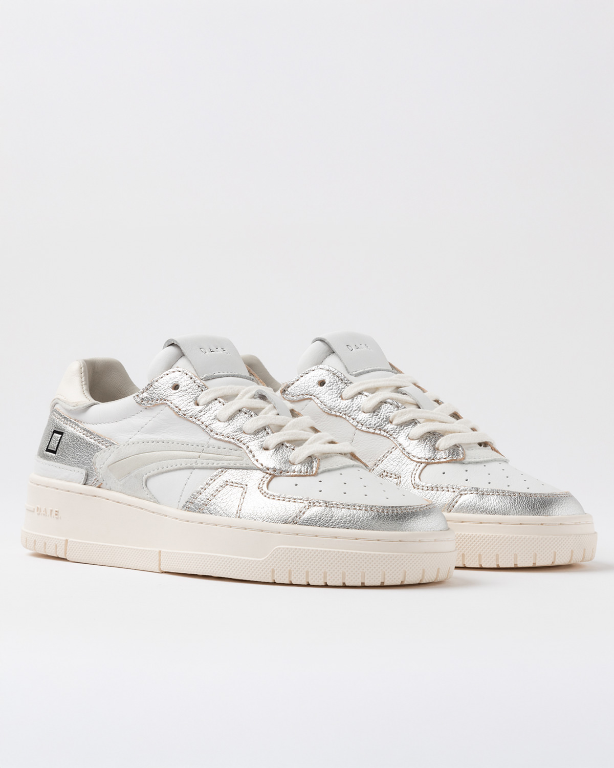 D.A.T.E.: TORNEO PURE LAMINATED WHITE-SILVER