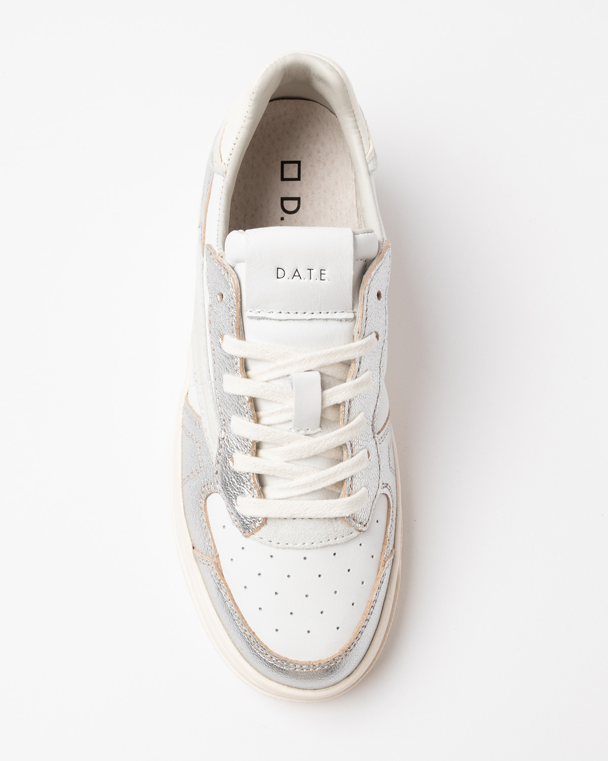 D.A.T.E.: TORNEO PURE LAMINATED WHITE-SILVER