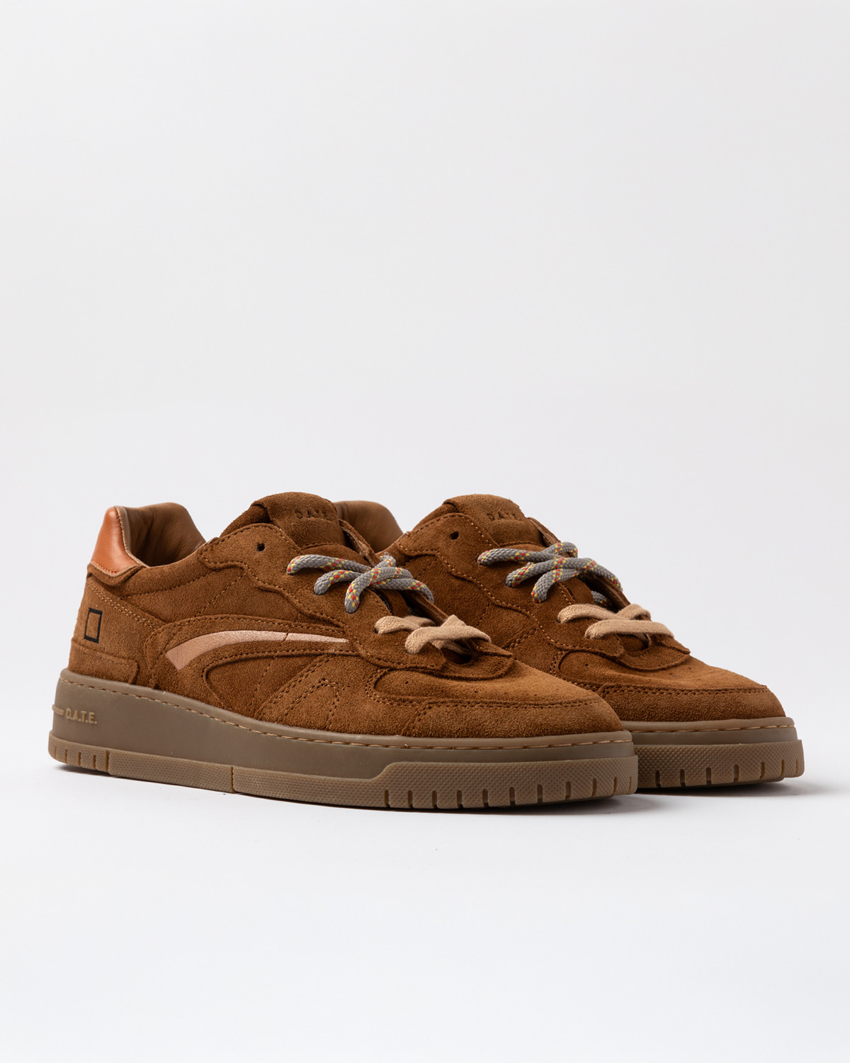 D.A.T.E.: TORNEO PURE SUEDE CUOIO
