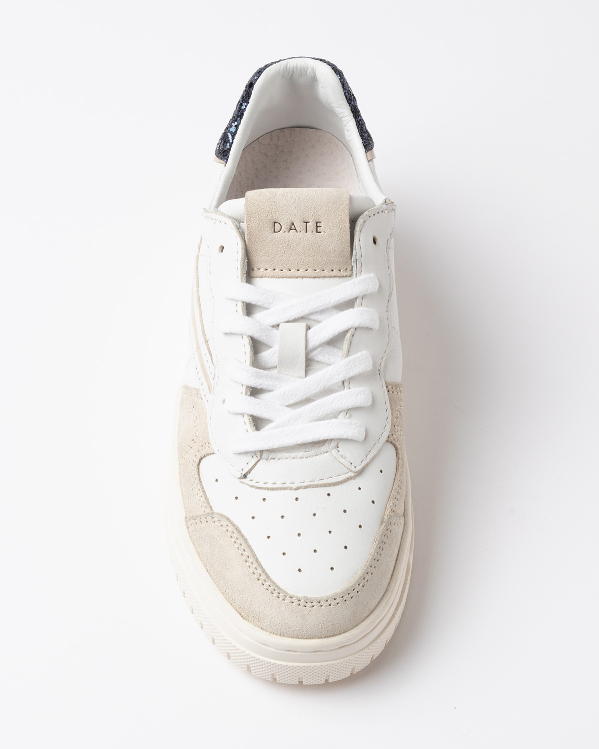 D.A.T.E.: TORNEO PURE VINTAGE CALF WHITE-BLUE