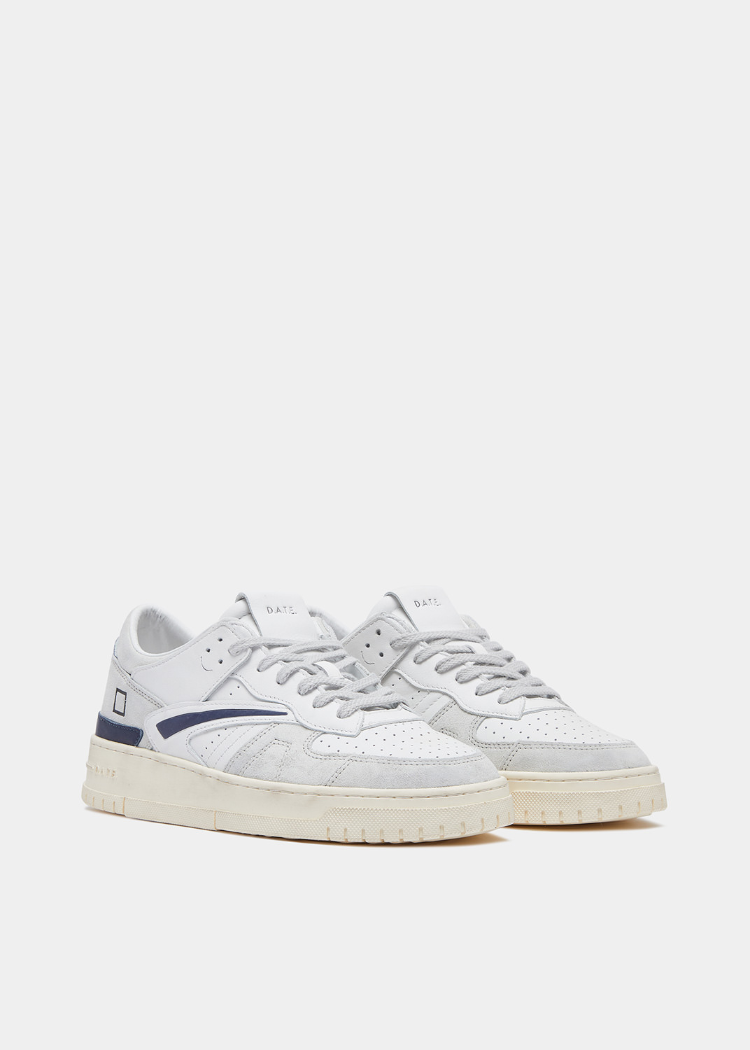 D.A.T.E.: TORNEO VINTAGE CALF WHITE-BLUE