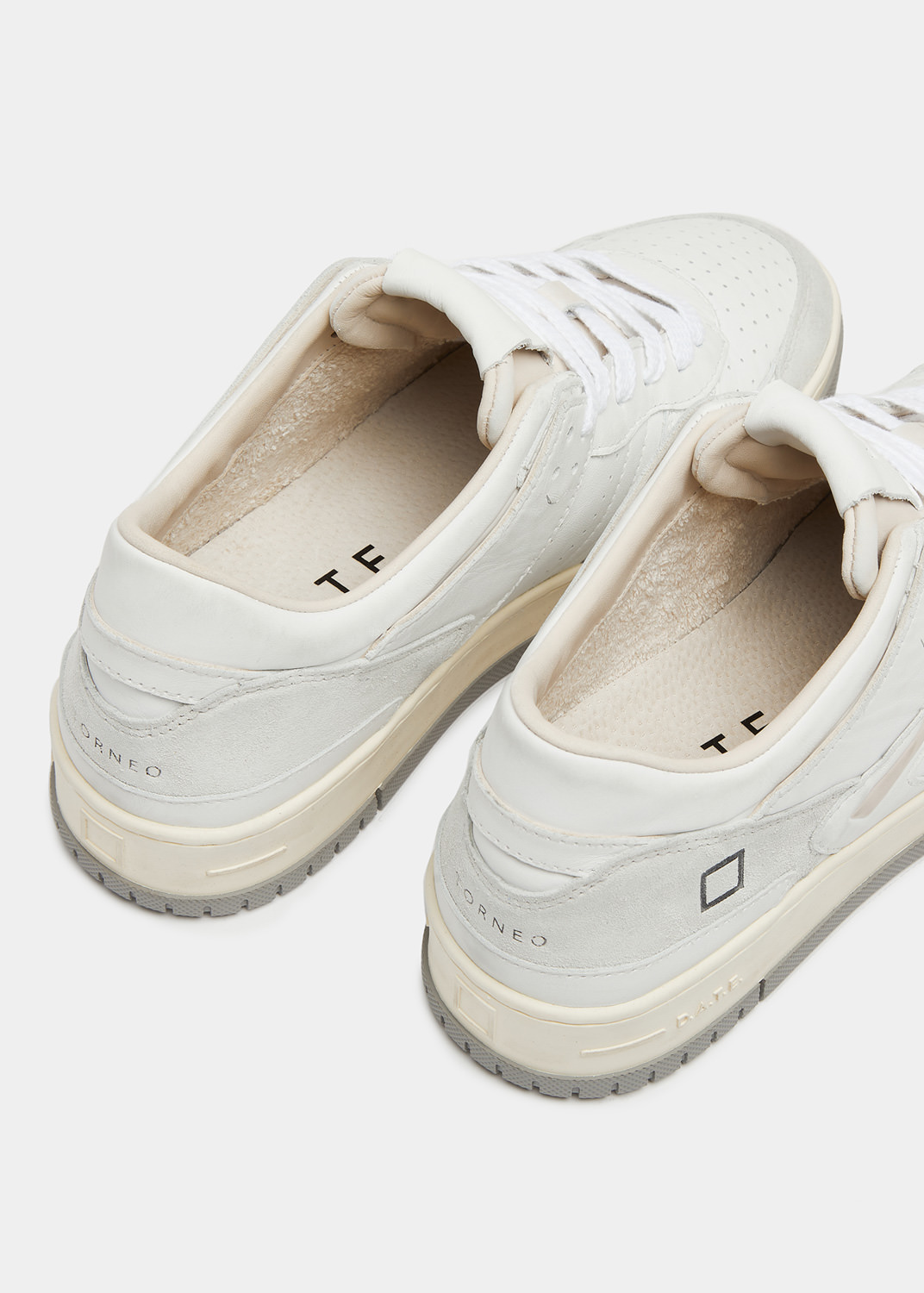 D.A.T.E.: TORNEO VINTAGE CALF WHITE