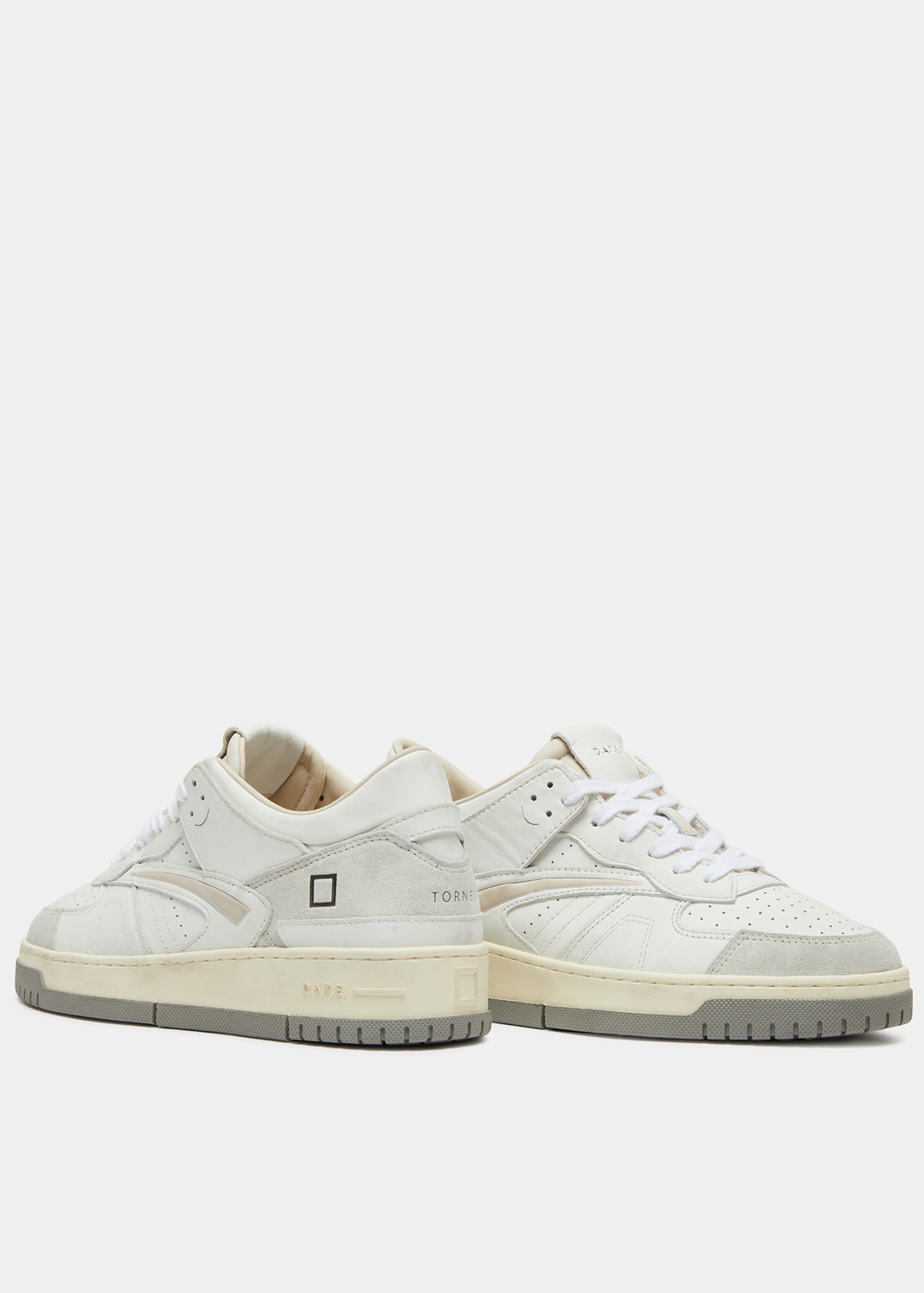 D.A.T.E.: TORNEO VINTAGE CALF WHITE