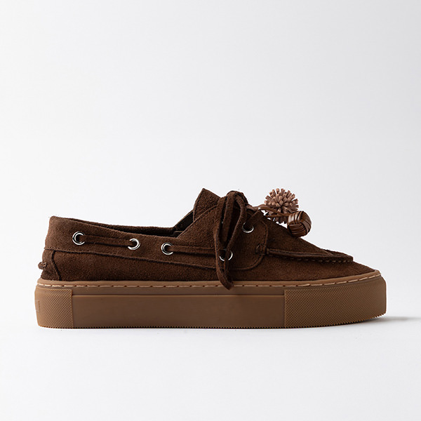 CALETTA SUEDE BROWN