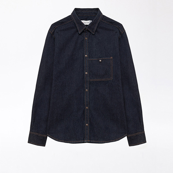 SHIRT DENIM BLUE
