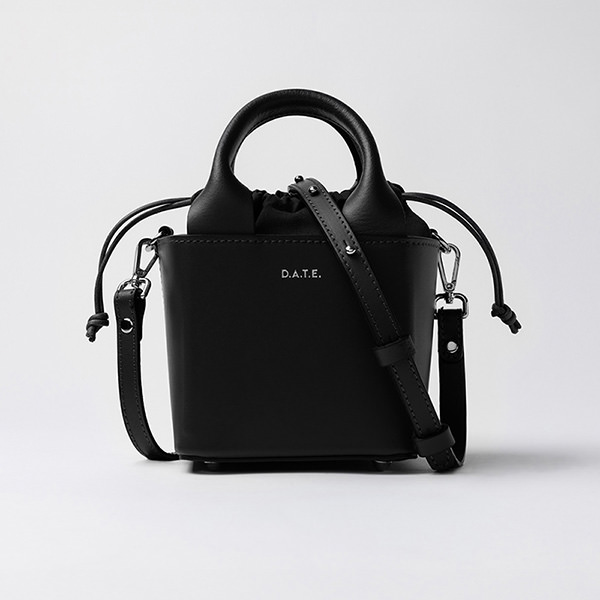 CUBO BAG LEATHER BLACK